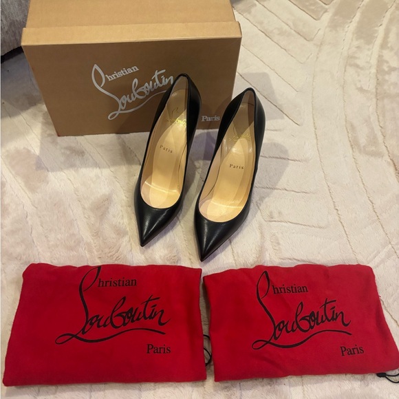 Christian Louboutin 100mm Miss Z Patent Pumps - Picture 3 of 6